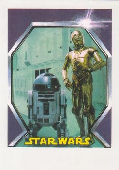 2017 Topps Star Wars 1978 Sugar Free Wrappers #NNO R2-D2 & C-3PO Front