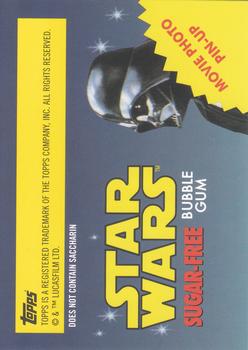 2017 Topps Star Wars 1978 Sugar Free Wrappers #NNO Princess Leia Organa Back