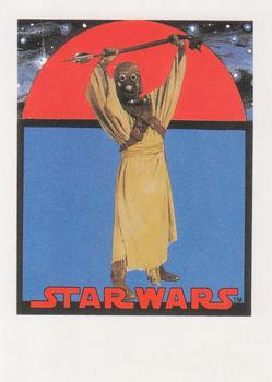2017 Topps Star Wars 1978 Sugar Free Wrappers #NNO Tusken Raider Front