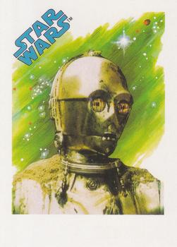 2017 Topps Star Wars 1978 Sugar Free Wrappers #NNO C-3PO Front
