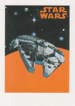 2017 Topps Star Wars 1978 Sugar Free Wrappers #NNO The Millennium Falcon Front