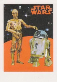 2017 Topps Star Wars 1978 Sugar Free Wrappers #NNO C-3PO & R2-D2 Front
