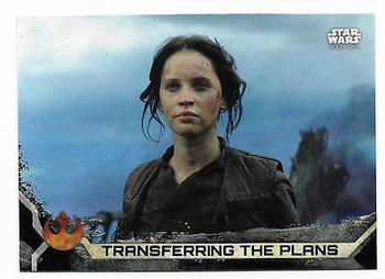 2017 Topps Star Wars Rogue One Series 2 - Black #93 Transferring the Plans Front