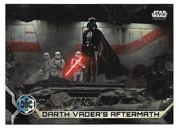 2017 Topps Star Wars Rogue One Series 2 - Black #100 Darth Vader's Aftermath Front
