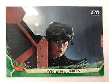 2017 Topps Star Wars Rogue One Series 2 - Green #34 Jyn's Reunion Front