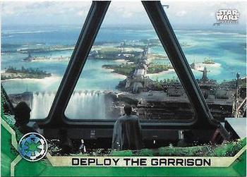 2017 Topps Star Wars Rogue One Series 2 - Green #55 Deploy the Garrison Front