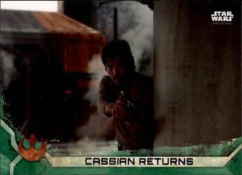 2017 Topps Star Wars Rogue One Series 2 - Green #94 Cassian Returns Front