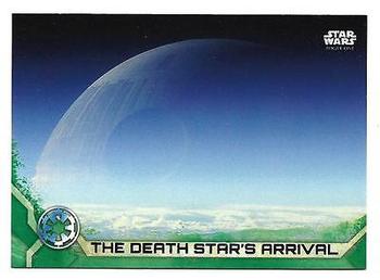 2017 Topps Star Wars Rogue One Series 2 - Green #96 The Death Star's Arrival Front