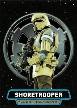 2017 Topps Star Wars Rogue One Series 2 - Villains of the Galactic Empire #VG-5 Shoretrooper Front