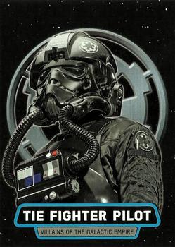 2017 Topps Star Wars Rogue One Series 2 - Villains of the Galactic Empire #VG-10 TIE Fighter Pilot Front