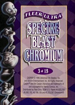 1995 Ultra Casper - Spectre-Blast #3 Casper Back