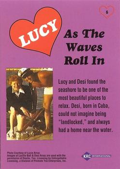 1995 KRC International Lucy: Moments & Memories #6 As The Waves Roll In Back