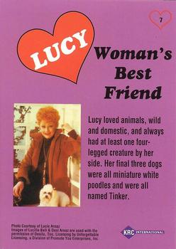 1995 KRC International Lucy: Moments & Memories #7 Woman's Best Friend Back