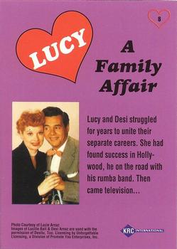 1995 KRC International Lucy: Moments & Memories #8 A Family Affair Back