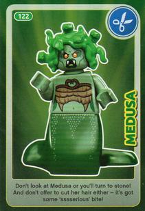2017 Lego Create The World #122 Medusa Front