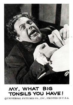 1961 Leaf Spook Stories #27 My, what big tonsils you have! Front