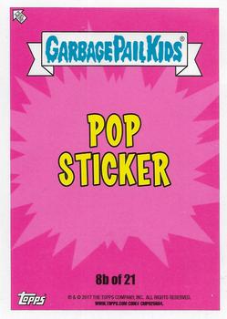 2017 Topps Garbage Pail Kids Battle of the Bands #8b Gross Gwen Back