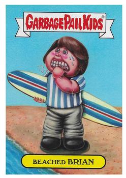 2017 Topps Garbage Pail Kids Battle of the Bands #2a Beached Brian Front