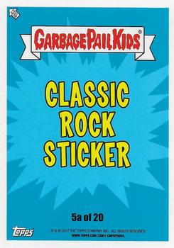 2017 Topps Garbage Pail Kids Battle of the Bands #5a Mod Rodge Back