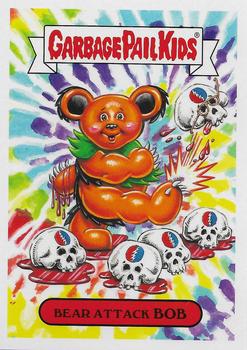 2017 Topps Garbage Pail Kids Battle of the Bands #8b Bear Attack Bob Front