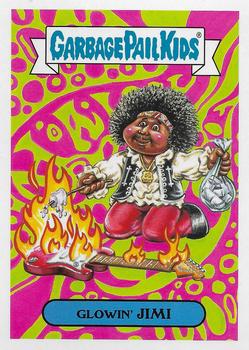 2017 Topps Garbage Pail Kids Battle of the Bands #9a Glowin' Jimi Front