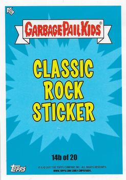 2017 Garbage Pail Kids Battle of the Bands CLASSIC ROCK 14b BRICKED NICK GPK 