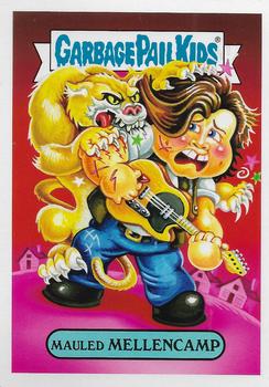 2017 Topps Garbage Pail Kids Battle of the Bands #20b Mauled Mellencamp Front