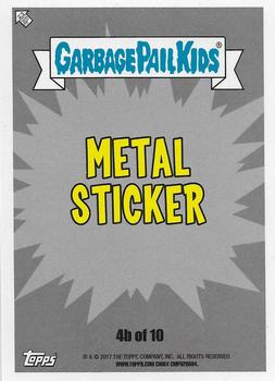 2017 Topps Garbage Pail Kids Battle of the Bands #4b Tacked Trent Back