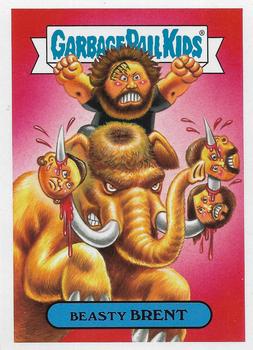 2017 Topps Garbage Pail Kids Battle of the Bands #10b Beasty Brent Front
