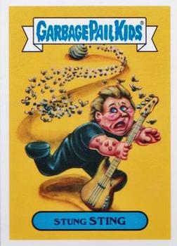 2017 Topps Garbage Pail Kids Battle of the Bands #5a Stung Sting Front
