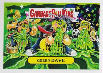 2017 Topps Garbage Pail Kids Battle of the Bands #10a Green Dave Front