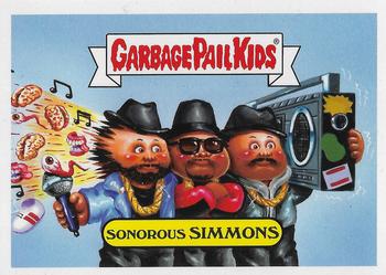 2017 Topps Garbage Pail Kids Battle of the Bands #1b Sonorous Simmons Front
