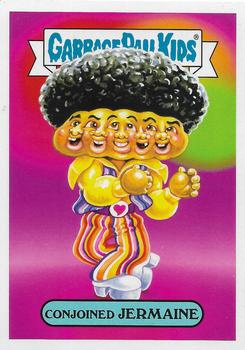 2017 Topps Garbage Pail Kids Battle of the Bands #7b Conjoined Jermaine Front