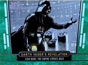 2017 Topps Star Wars 40th Anniversary - Green #34 Darth Vader's Revelation Front