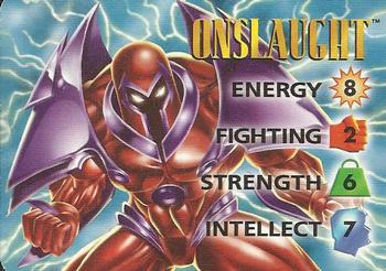 1996 Ultra Marvel Onslaught - Overpower Hero #3 Onslaught Front