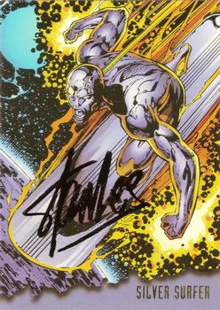 1996 Ultra Marvel Onslaught - Autographs #3 Silver Surfer Front