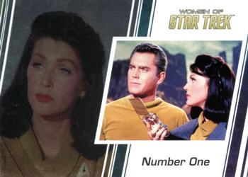 2017 Rittenhouse Women of Star Trek 50th Anniversary #2 Number One Front