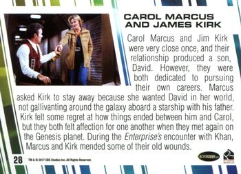 2017 Rittenhouse Women of Star Trek 50th Anniversary #28 Carol Marcus Back