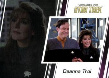2017 Rittenhouse Women of Star Trek 50th Anniversary #36 Deanna Troi Front