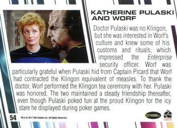 2017 Rittenhouse Women of Star Trek 50th Anniversary #54 Katherine Pulaski Back