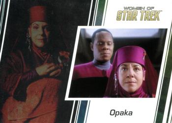 2017 Rittenhouse Women of Star Trek 50th Anniversary #78 Opaka Front