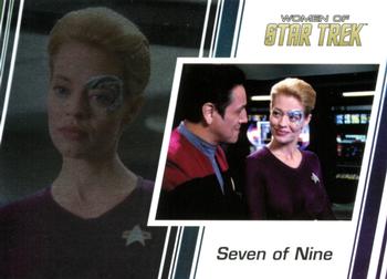 2017 Rittenhouse Women of Star Trek 50th Anniversary #87 Seven of Nine Front