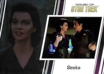 2017 Rittenhouse Women of Star Trek 50th Anniversary #91 Seska Front