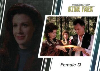 2017 Rittenhouse Women of Star Trek 50th Anniversary #95 Female Q Front