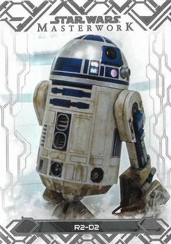 2017 Topps Star Wars Masterwork #45 R2-D2 Front