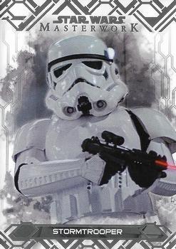 2017 Topps Star Wars Masterwork #51 Stormtrooper Front
