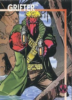 1995 WildC.A.T.s Action Figure Cards #8 Grifter Front