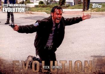 2017 Topps The Walking Dead: Evolution #5 Rick Grimes Front
