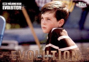 2017 Topps The Walking Dead: Evolution #8 Carl Grimes Front