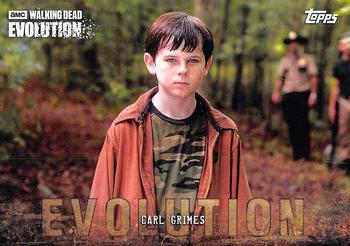 2017 Topps The Walking Dead: Evolution #9 Carl Grimes Front